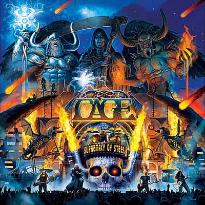 Album cover art for Supremacy of Steel