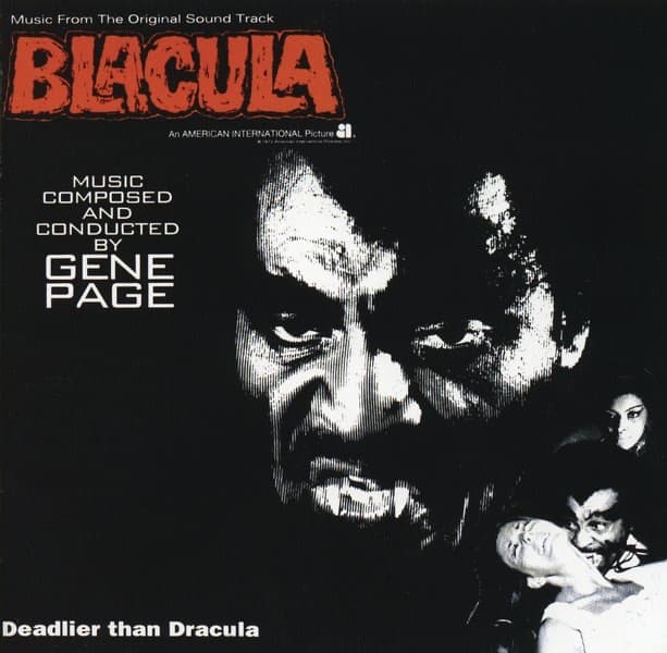 Album cover art for Blacula: Music From the Original Soundtrack