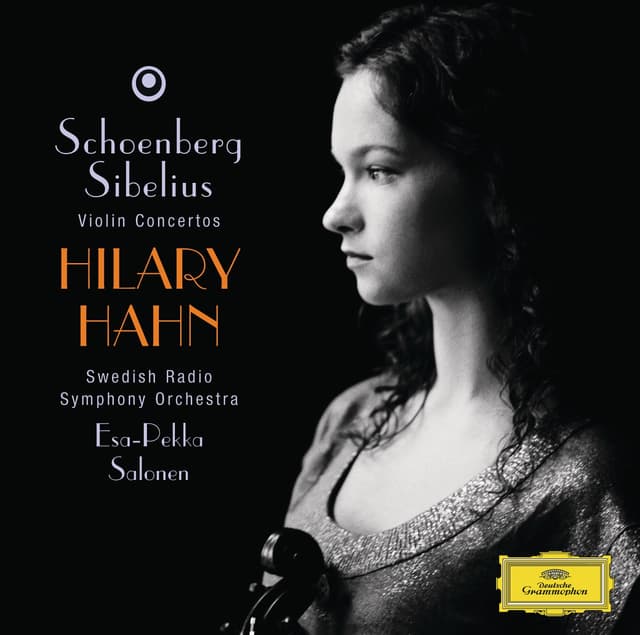 Album cover art for Schoenberg - Sibelius: Violin Concertos