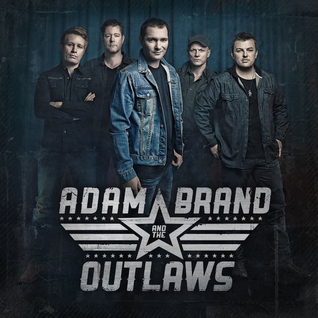 Album cover art for Adam Brand and the Outlaws