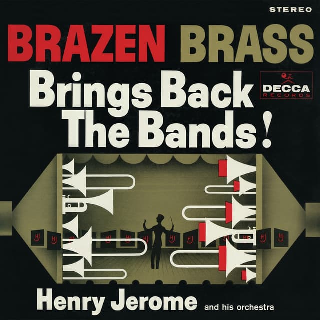Album cover art for Brazen Brass Brings Back The Bands!
