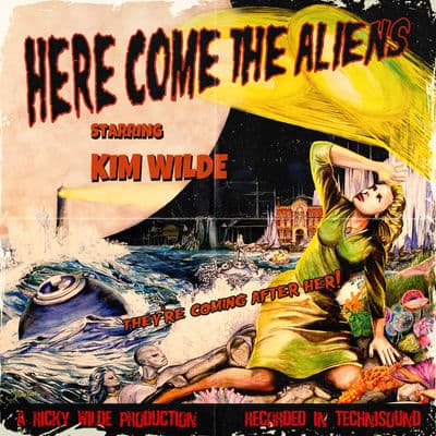 Album cover art for Here Come the Aliens