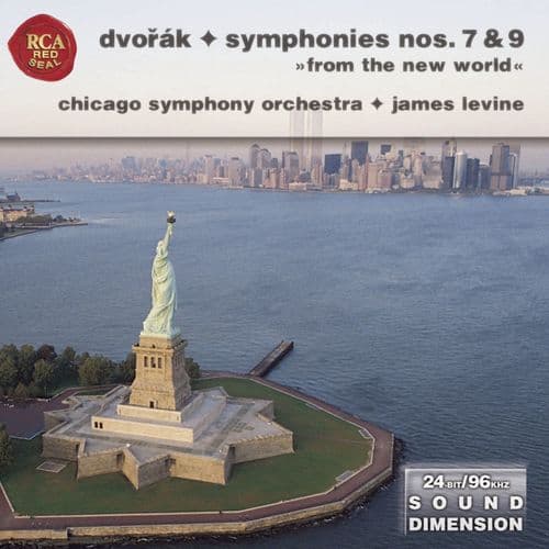 Album cover art for Dimension Vol. 13: Dvorák - Symphonies Nos. 7 & 9