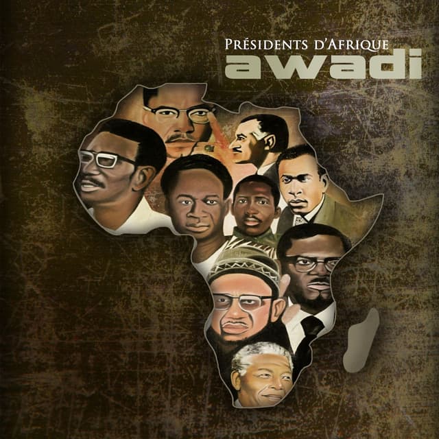 Album cover art for Présidents d'Afrique