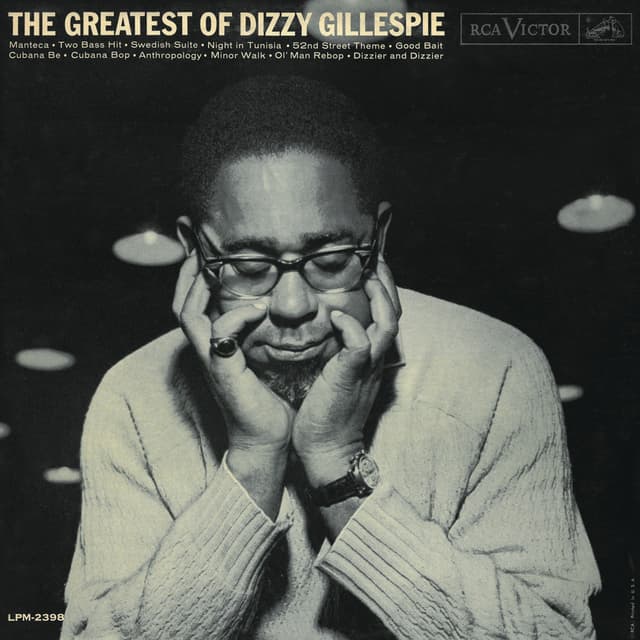 Album cover art for The Greatest of Dizzy Gillespie