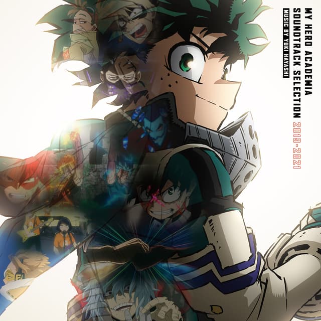 Album cover art for "My Hero Academia" Soundtrack Selection 2019 - 2021
