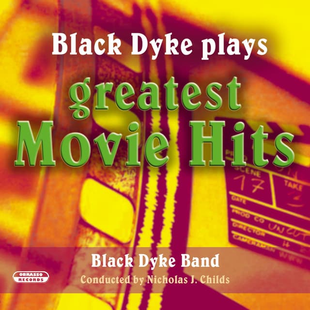 Album cover art for Black Dyke Plays Greatest Movie Hits