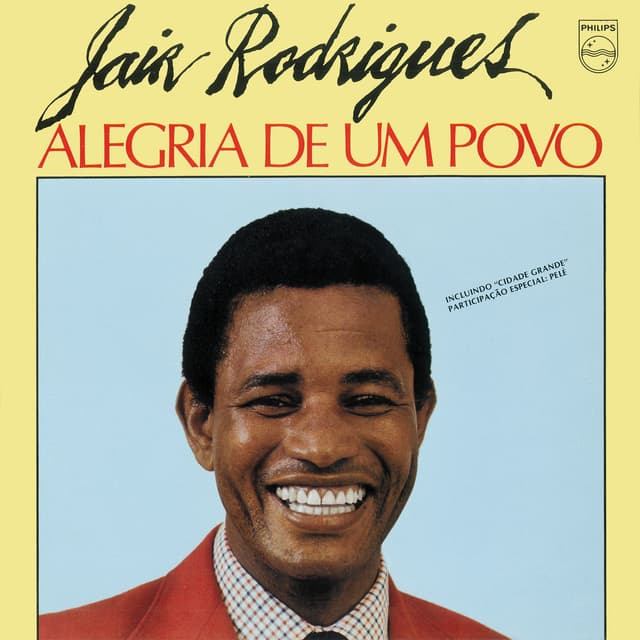 Album cover art for Alegria de um Povo