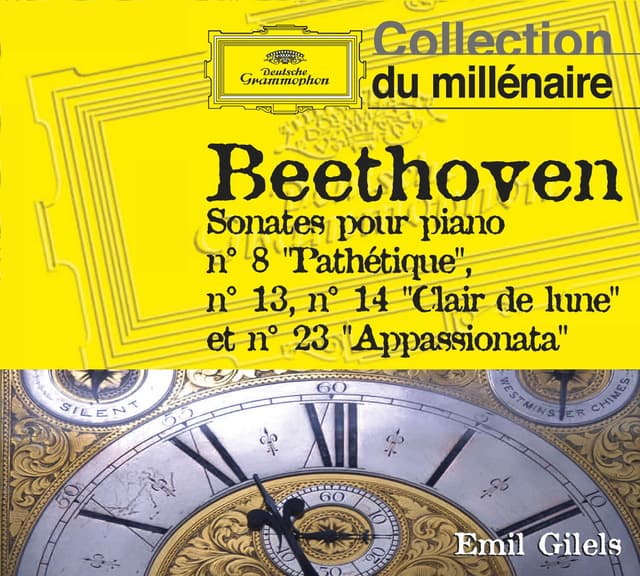 Album cover art for Beethoven : Sonates Pour Piano N°8, 13, 14 & 23