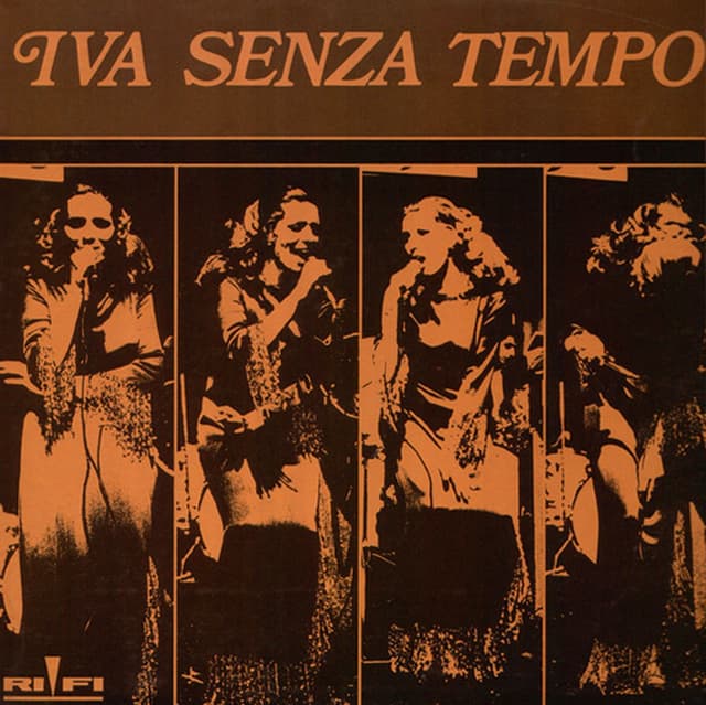 Album cover art for Iva senza tempo