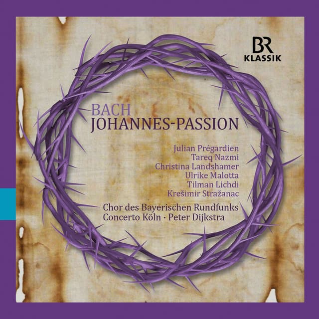 Album cover art for Bach: St. John Passion, BWV 245