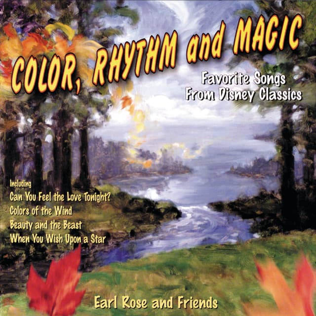Album cover art for Color, Rhythm and Magic: Favorite Songs from Disney Classics
