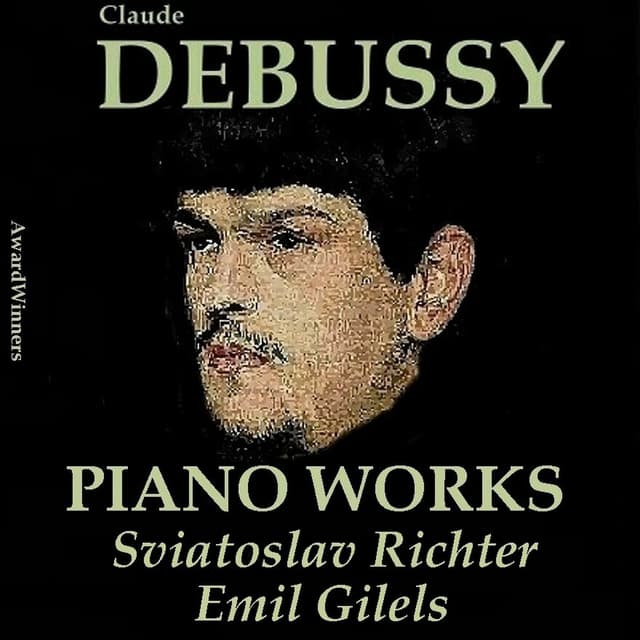 Album cover art for Claude Debussy, Vol. 6: Piano Works