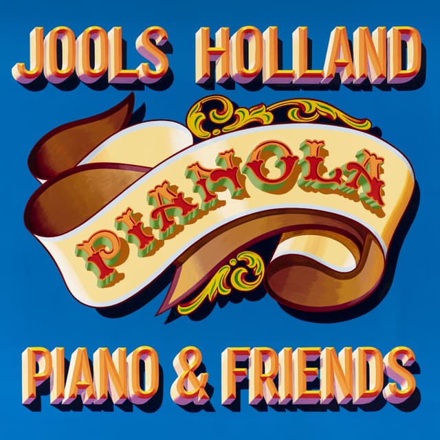 Album cover art for Pianola. Piano & Friends