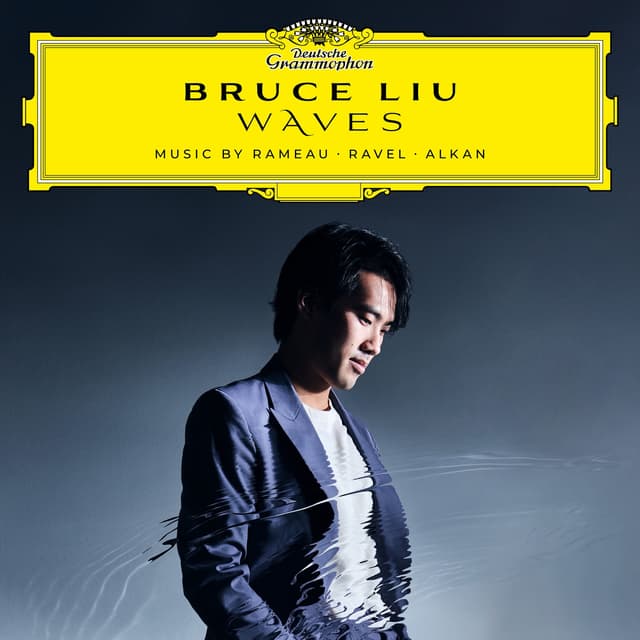 Album cover art for Waves: Music by Rameau, Ravel, Alkan