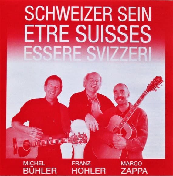 Album cover art for Schweizer Sein - Être Suisses - Essere Svizzeri