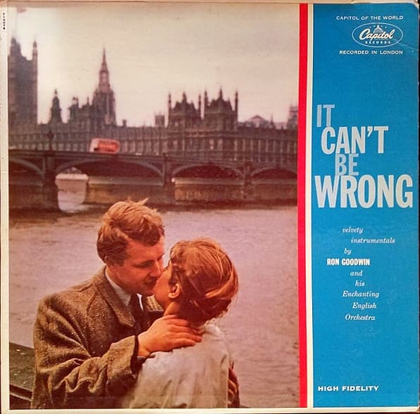 Album cover art for It Can't Be Wrong, Velvety Instrumentals By