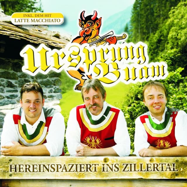 Album cover art for Hereinspaziert Ins Zillertal