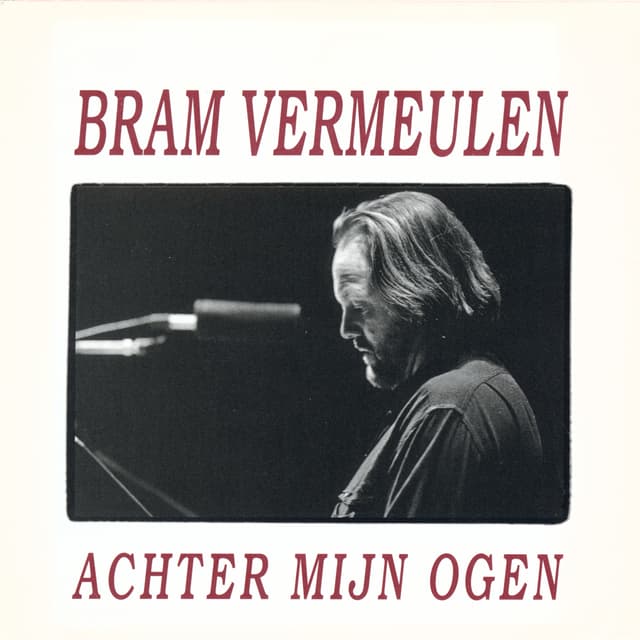 Album cover art for Achter Mijn Ogen