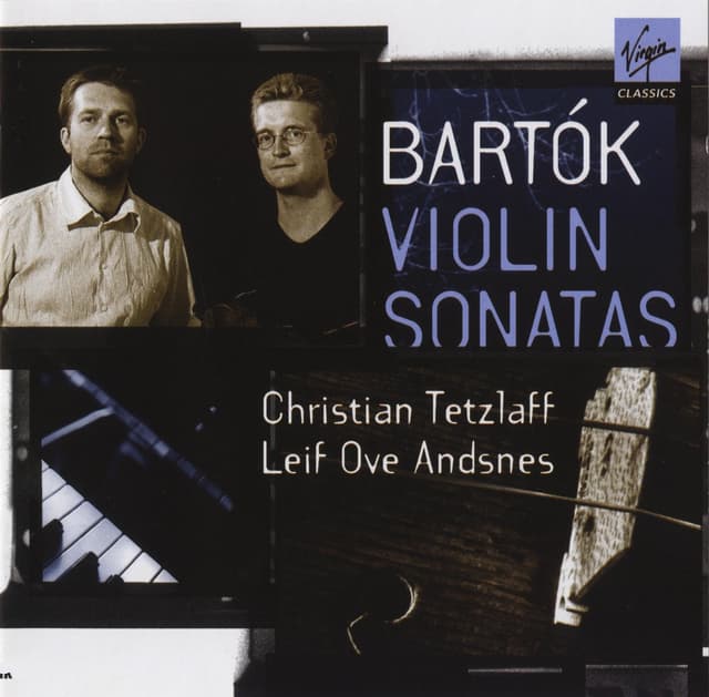 Album cover art for Bartók: Violin Sonatas