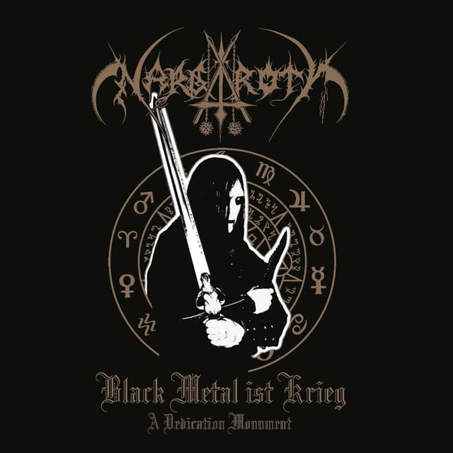 Album cover art for Black Metal Ist Krieg