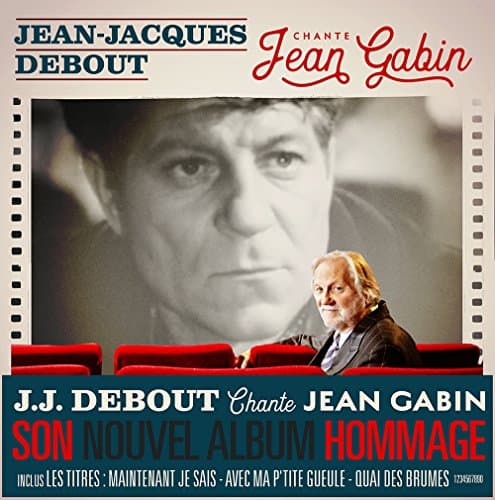 Album cover art for Chante Jean Gabin