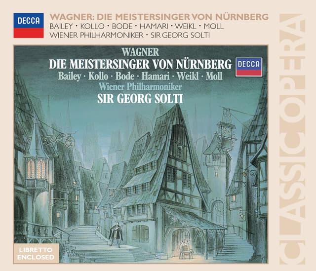 Album cover art for Die Meistersinger von Nurnberg