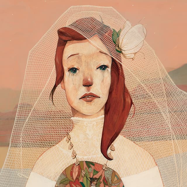 Album cover art for The Fool in Her Wedding Gown