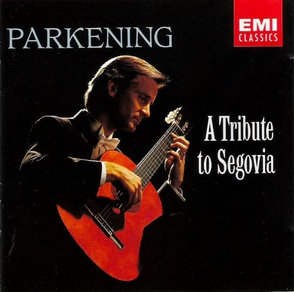 Album cover art for A Tribute to Segovia