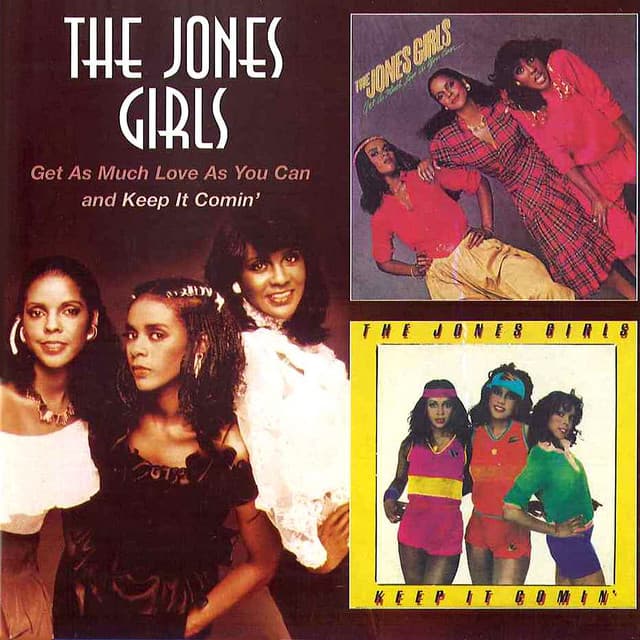 Album cover art for Get As Much Love As You Can + Keep It Comin'