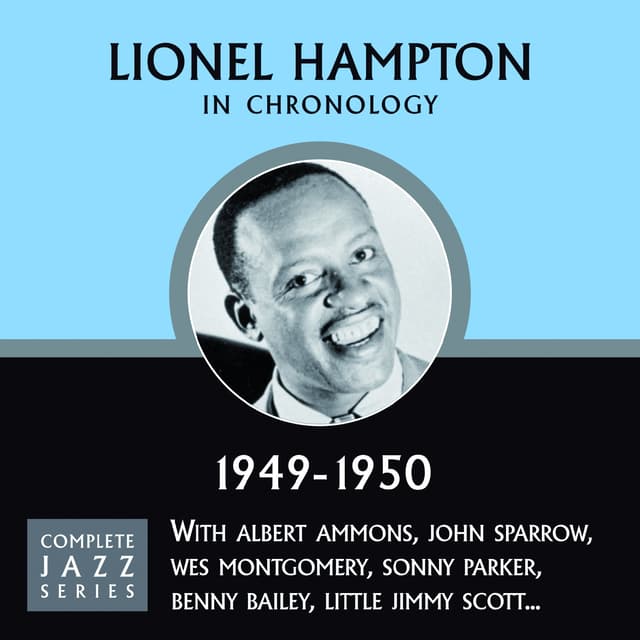 Album cover art for Complete Jazz Series 1949 - 1950