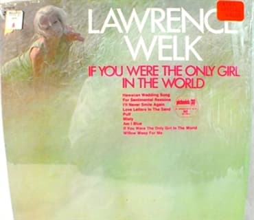 Album cover art for If You Were The Only Girl In The World