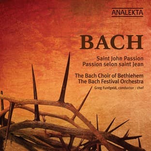 Album cover art for Bach: St. John Passion
