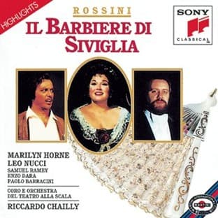 Album cover art for Il Barbiere Di Siviglia "highlights"