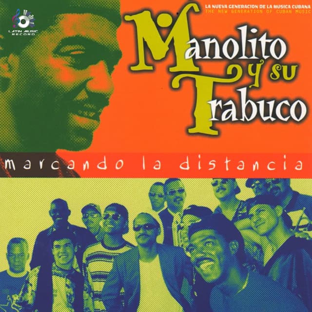 Album cover art for Marcando la distancia