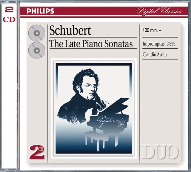 Album cover art for Schubert: Late Piano Sonatas