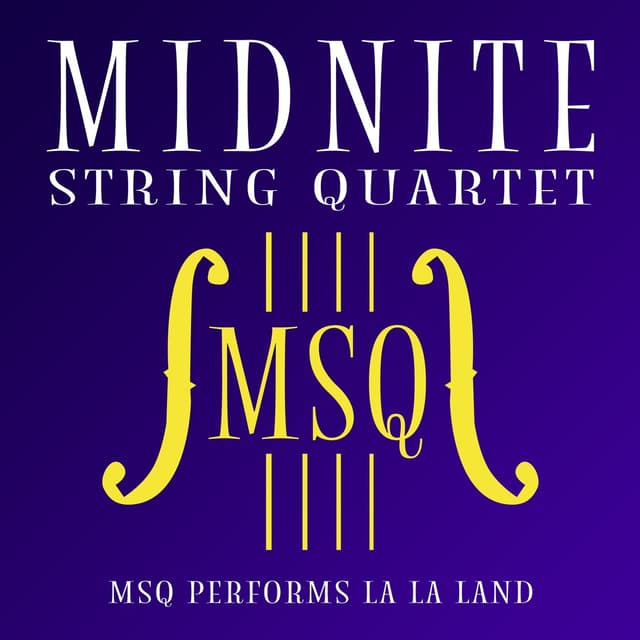 Album cover art for MSQ Performs La La Land