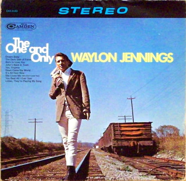 Album cover art for The One and Only Waylon Jennings
