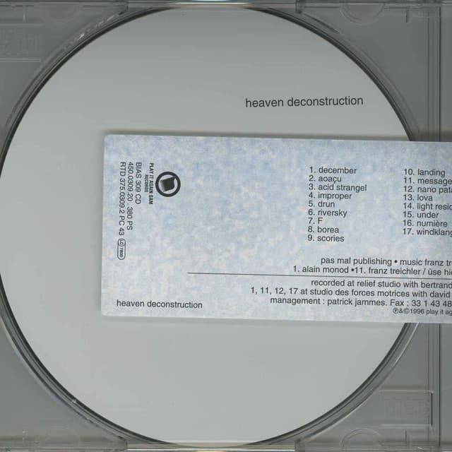 Album cover art for Heaven Deconstruction