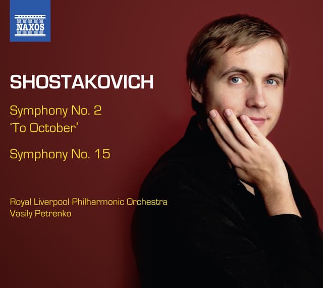 Album cover art for Shostakovich : Symphonies Nos. 2 & 15