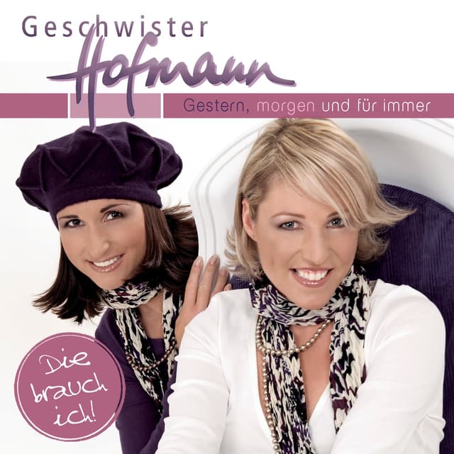 Album cover art for Gestern, morgen und für immer