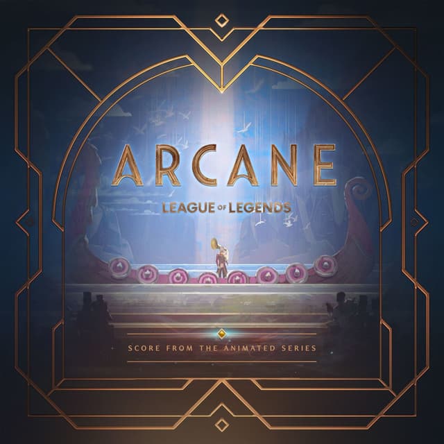 Album cover art for Arcane League of Legends (Original Score from Act 1 of the Animated Series)