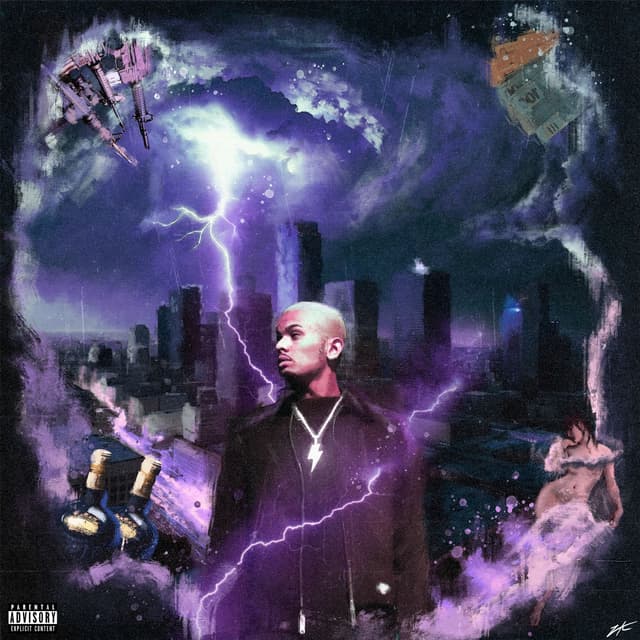 Album cover art for Raio da Noite