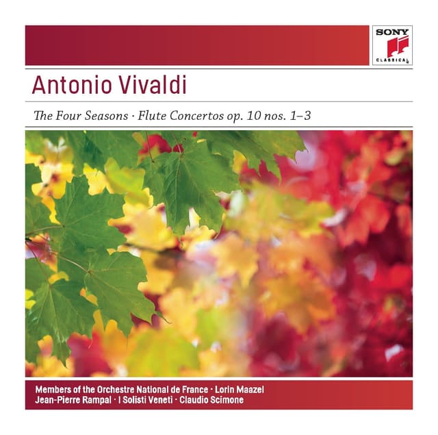 Album cover art for Vivaldi : The Four Seasons, Op. 8