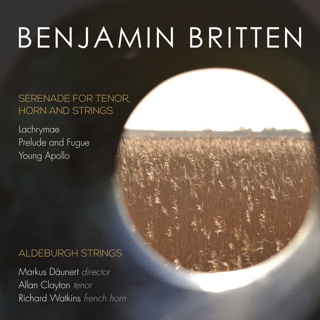 Album cover art for Britten: Serenade for Tenor, Horn and Strings