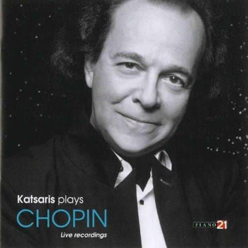 Album cover art for Katsaris Plays Chopin