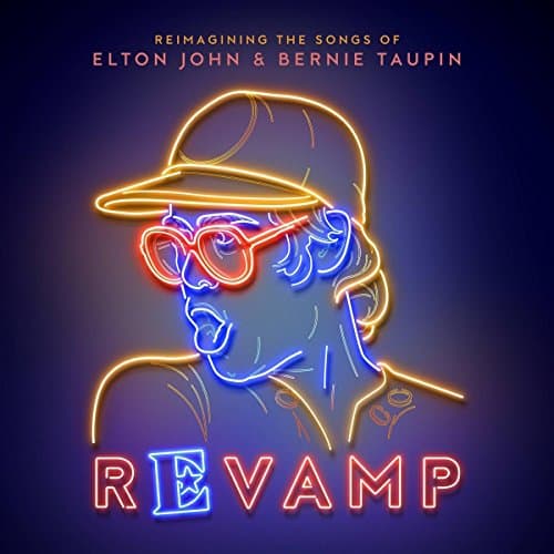 Album cover art for Revamp: Reimagining the Songs of Elton John & Bernie Taupin