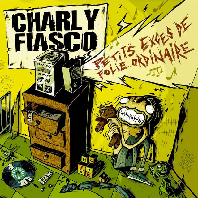 Album cover art for Petits excès de folie ordinaire