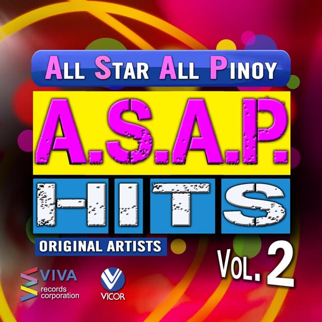 Album cover art for A.s.a.p. All Star All Pinoy Hits Vol. 2