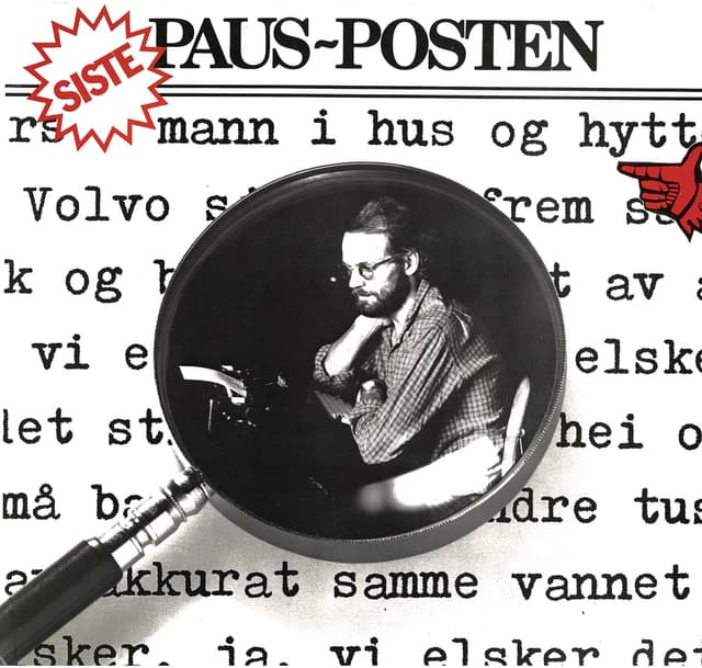 Album cover art for Siste Paus-Posten